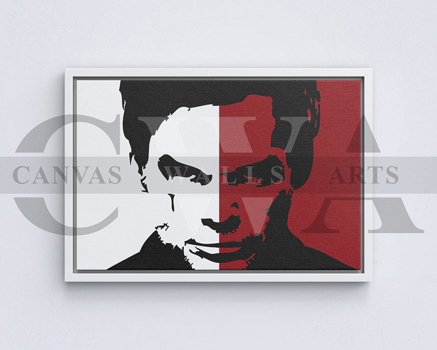 Dexter Canvas Wall Art Abstract Movie Poster