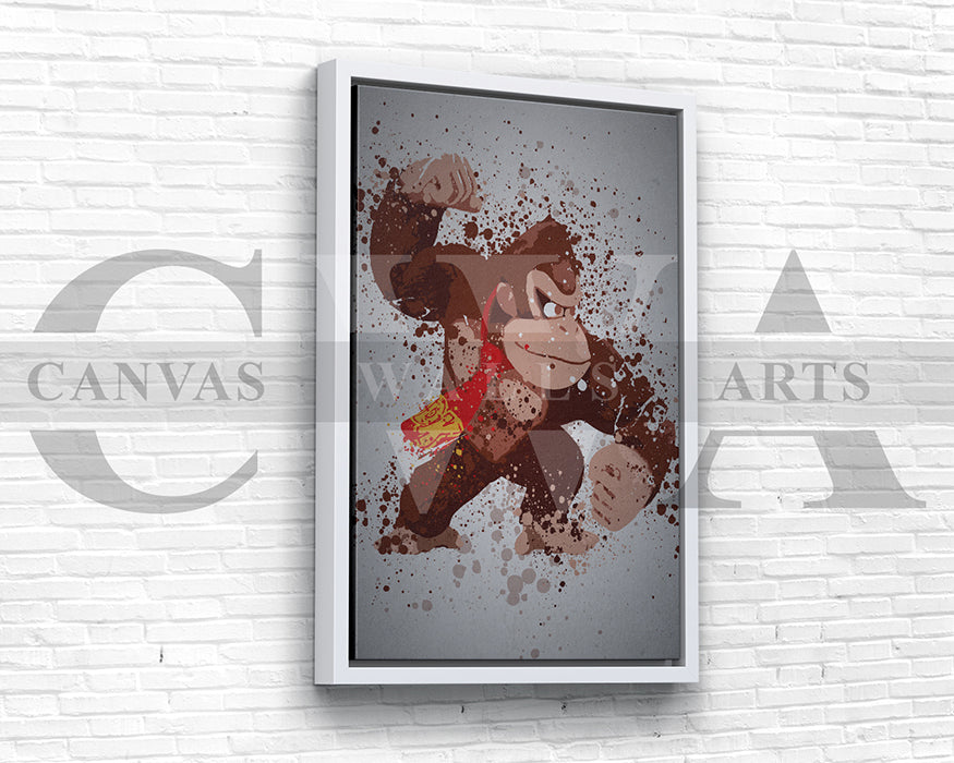 Donkey Kong Canvas Wall Art