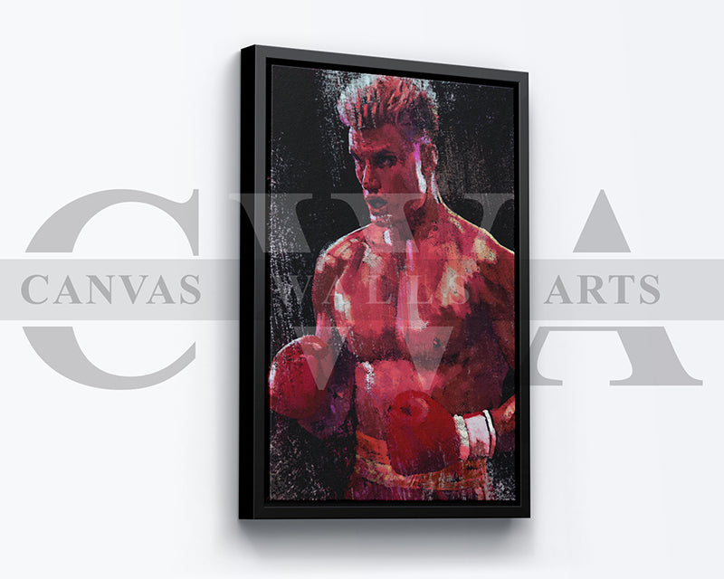 Drago Canvas Wall Art Abstract Movie Poster