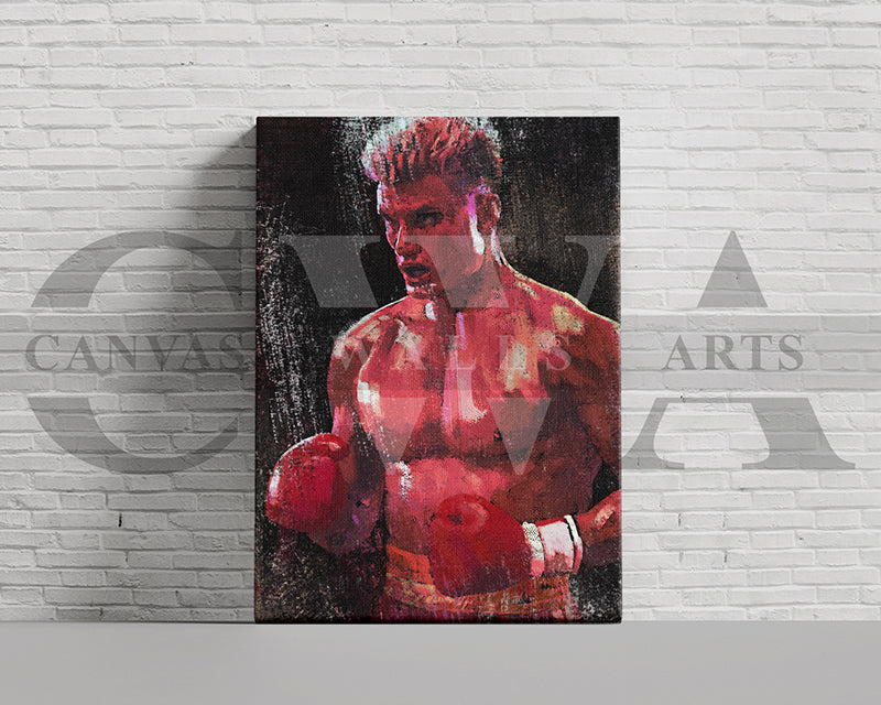 Drago Canvas Wall Art Abstract Movie Poster