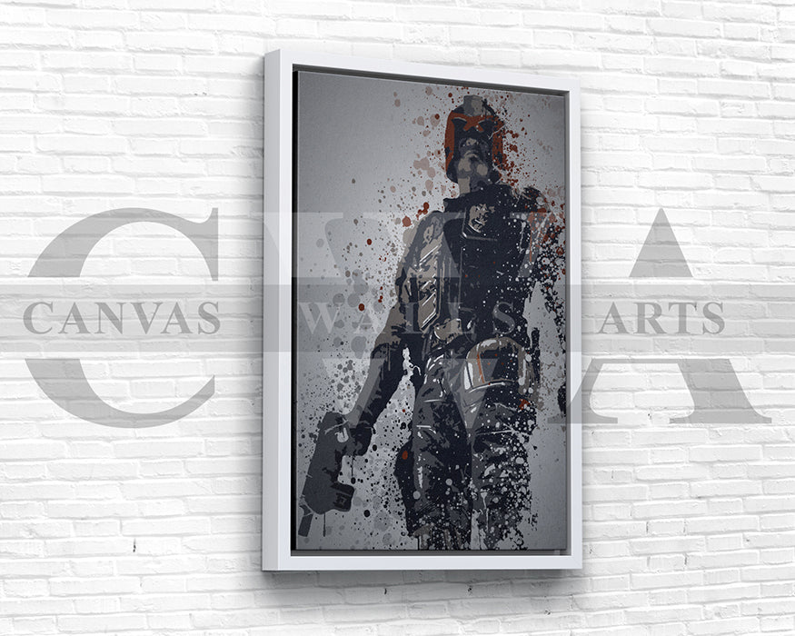Dredd Canvas Wall Art