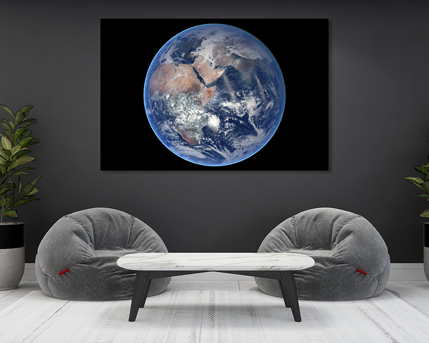 Earth Canvas Wall Art Print