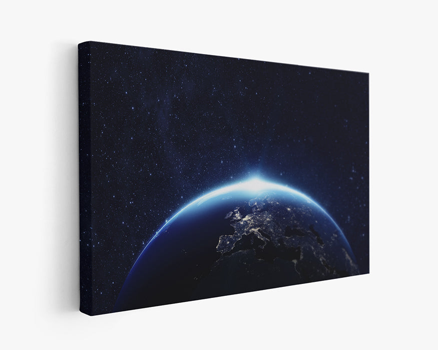 Earth Canvas Wall Decor
