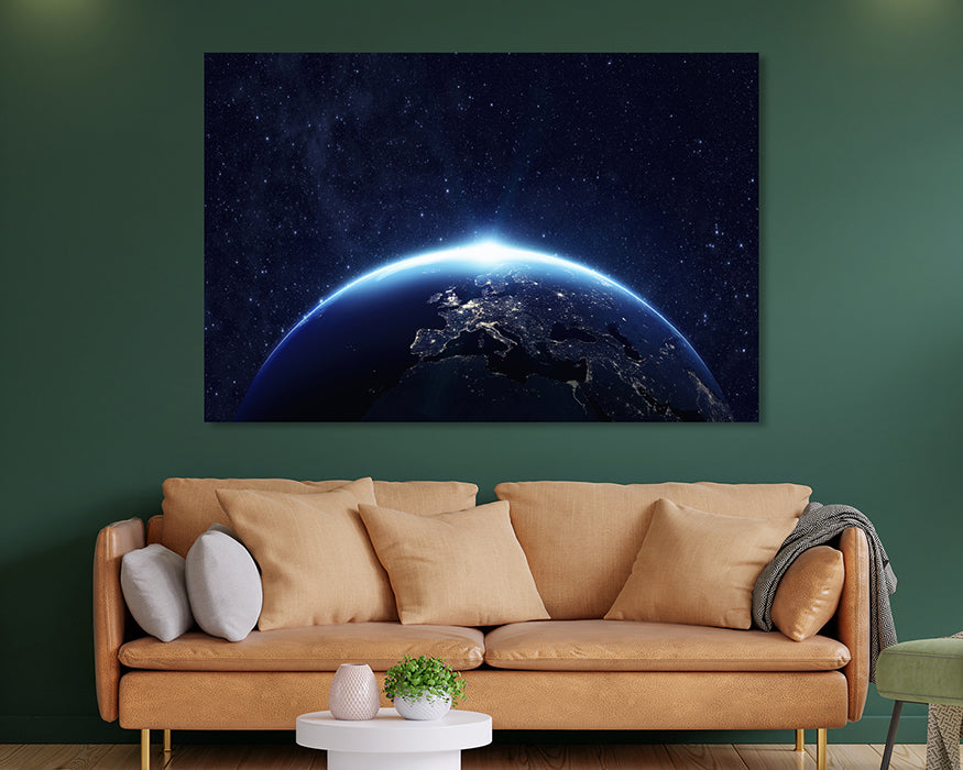 Earth Canvas Wall Decor