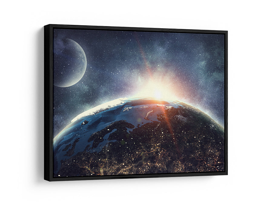 Earth Large Canvas Wall Art