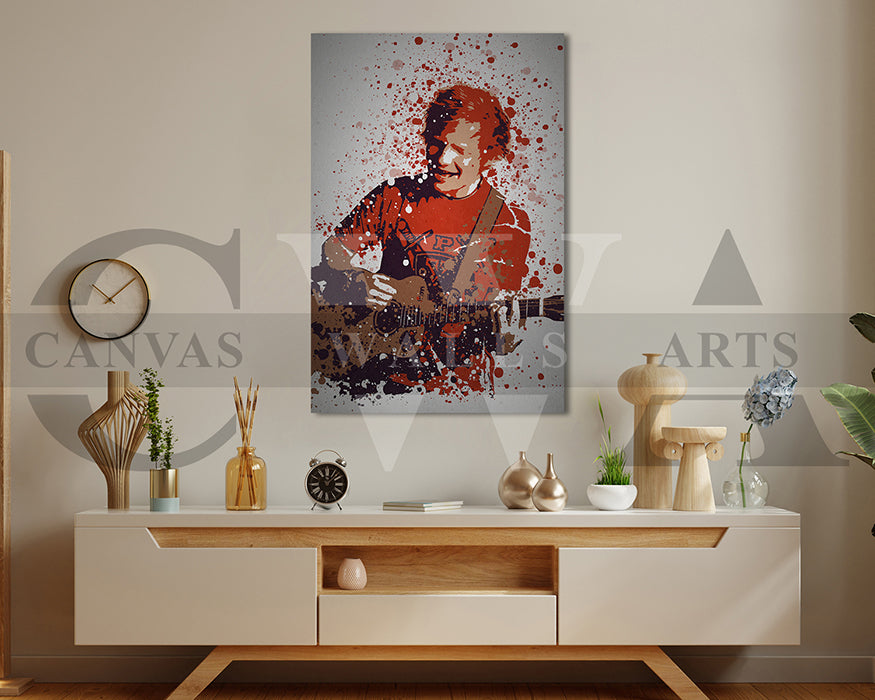 Ed Sheeran Canvas Wall Art