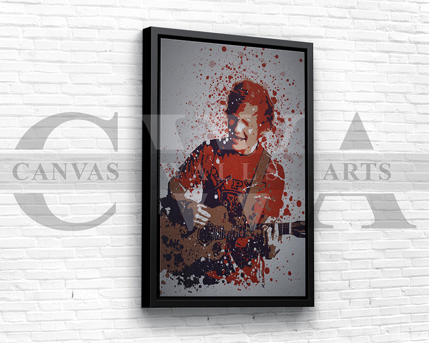 Ed Sheeran Canvas Wall Art