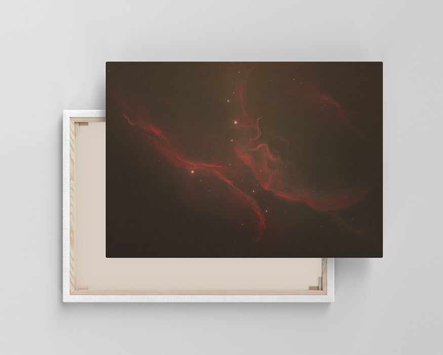 Eden Nebula Canvas Wall Art Galaxy Poster Print