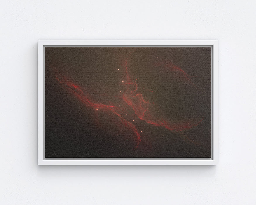 Eden Nebula Canvas Wall Art Galaxy Poster Print