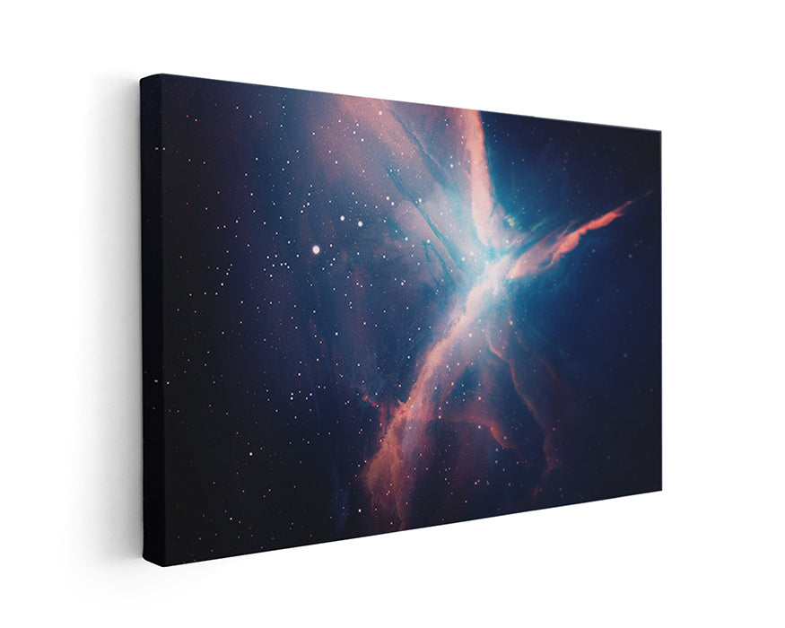 Eden Nebula Galaxy Canvas Wall Art