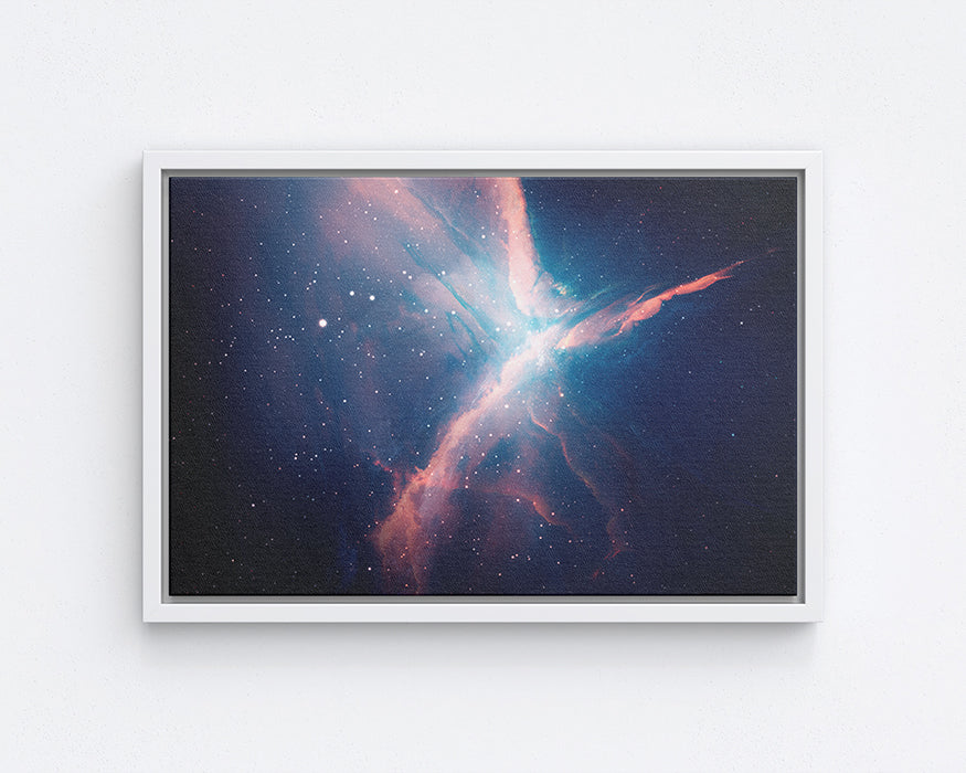 Eden Nebula Galaxy Canvas Wall Art