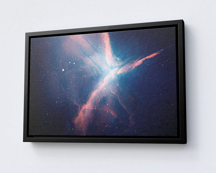 Eden Nebula Galaxy Canvas Wall Art