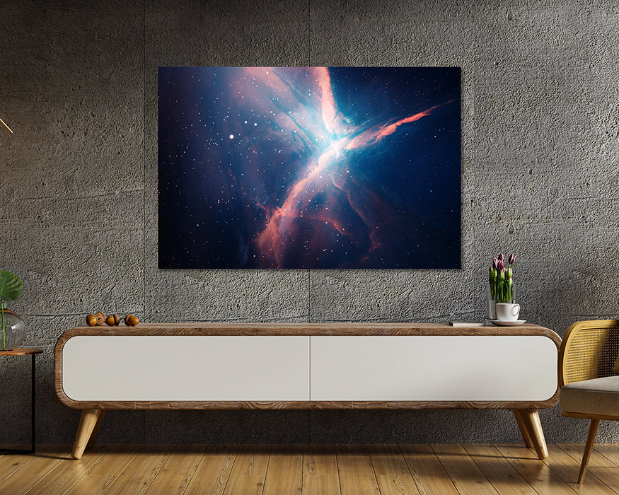 Eden Nebula Galaxy Canvas Wall Art