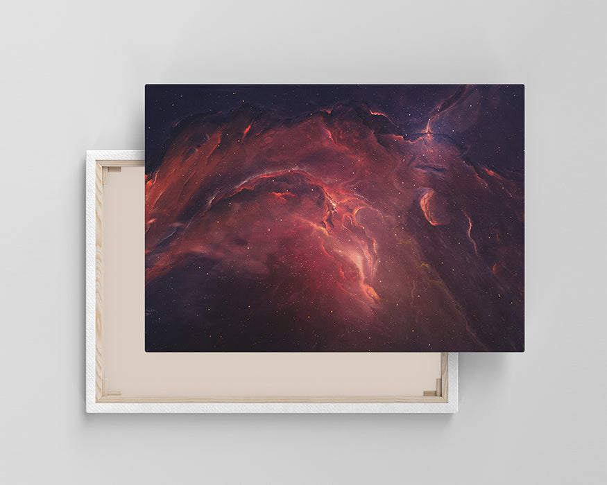 Eden Nebula Canvas Wall Art Galaxy Art Print