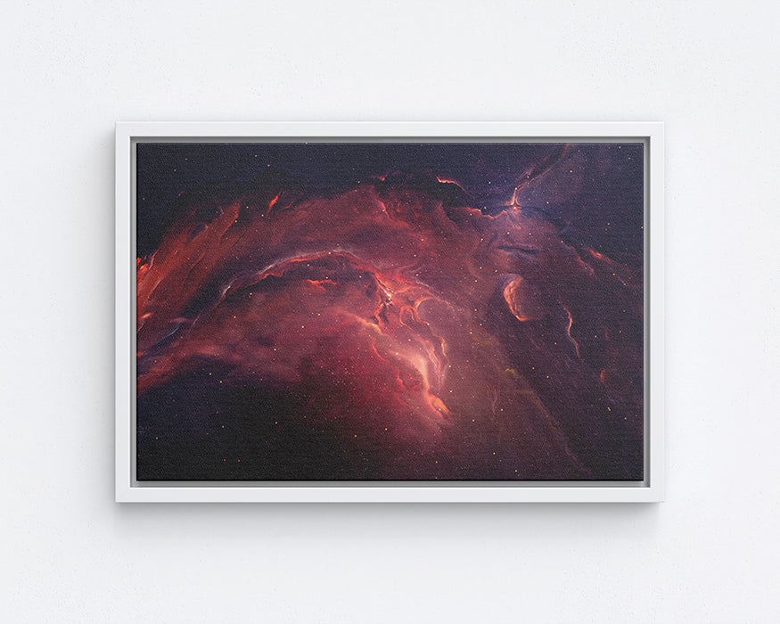 Eden Nebula Canvas Wall Art Galaxy Art Print