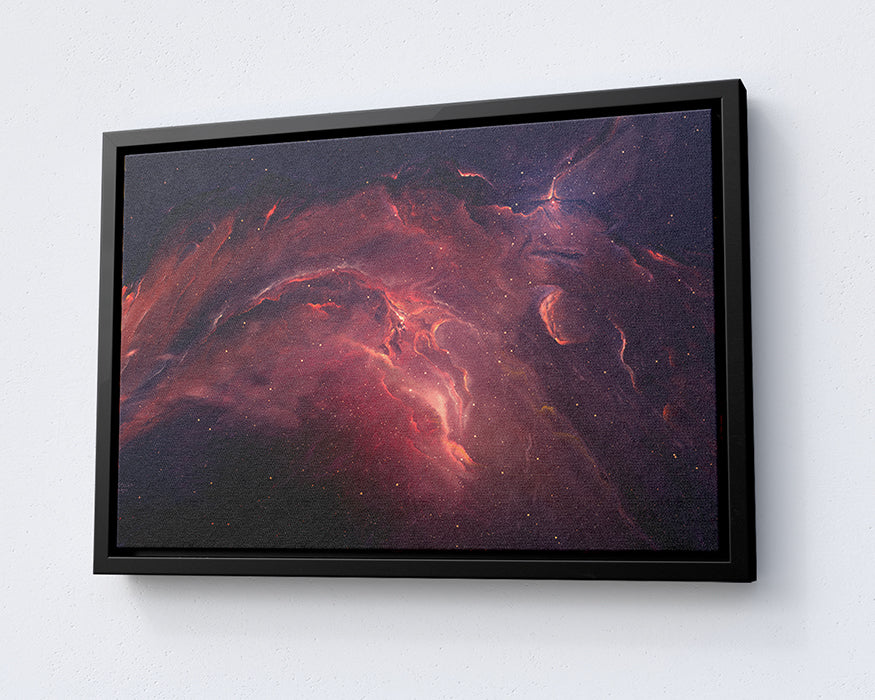 Eden Nebula Canvas Wall Art Galaxy Art Print