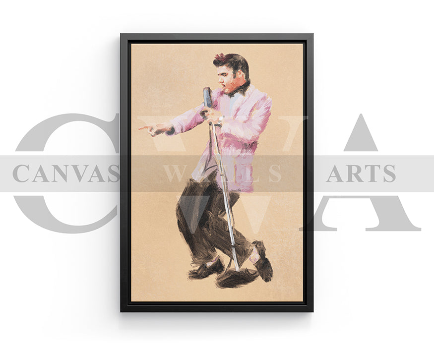 Elvis Presley Canvas Wall Art