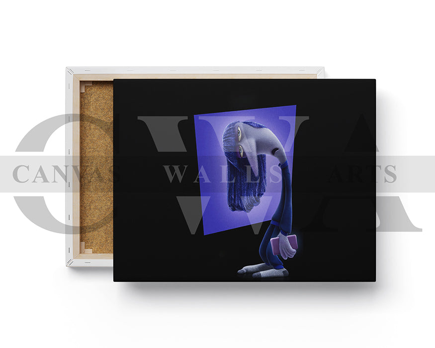 Ennui from Inside Out 2 Canvas Wall Art