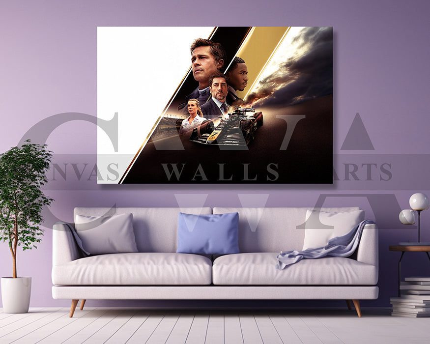 F1 Canvas Wall Art