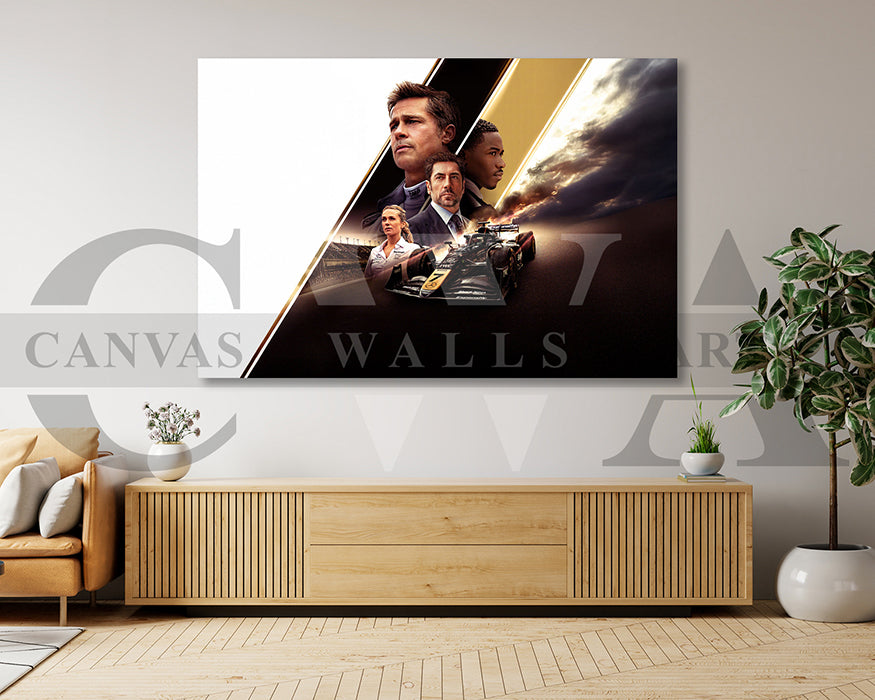F1 Canvas Wall Art