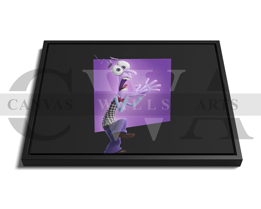 Fear in Inside Out 2 Canvas Wall Art