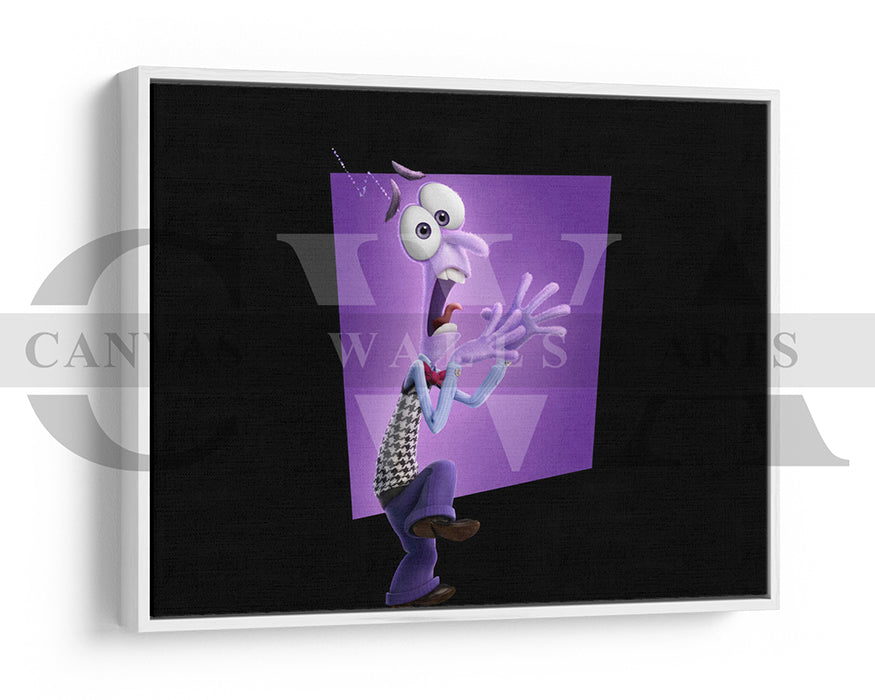 Fear in Inside Out 2 Canvas Wall Art