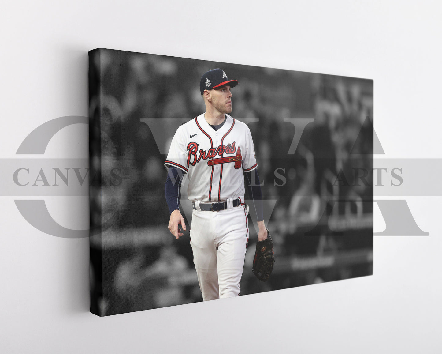 Fernando Tatís Jr Black & White Canvas Art Baseball Canvas Wall Art