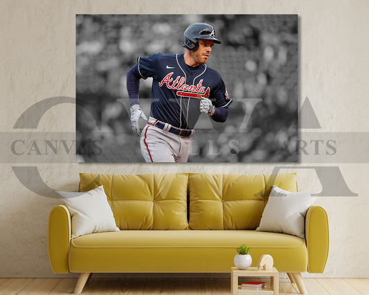 Fernando Tatís Jr Black & White Canvas Art Baseball Canvas Wall Art