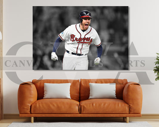 Fernando Tatís Jr Black & White Canvas Art Baseball Canvas Wall Art