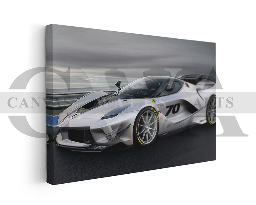 Ferrari FXX K Canvas Wall Art Hayper Car Poster Prints