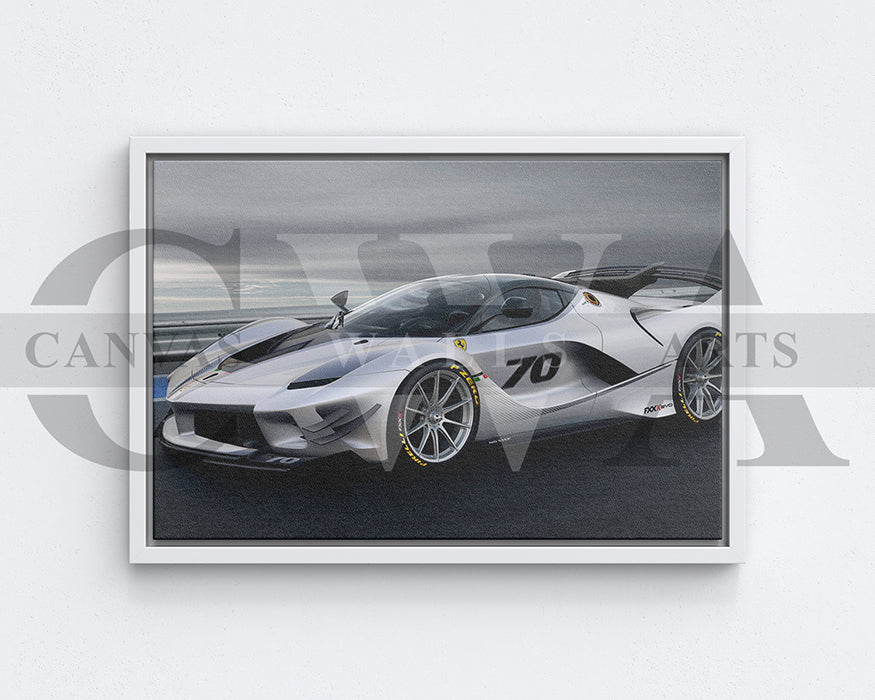 Ferrari FXX K Canvas Wall Art Hayper Car Poster Prints