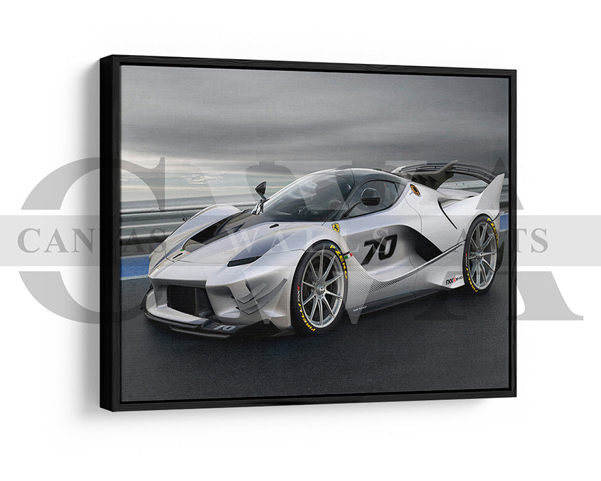 Ferrari FXX K Canvas Wall Art Hayper Car Poster Prints