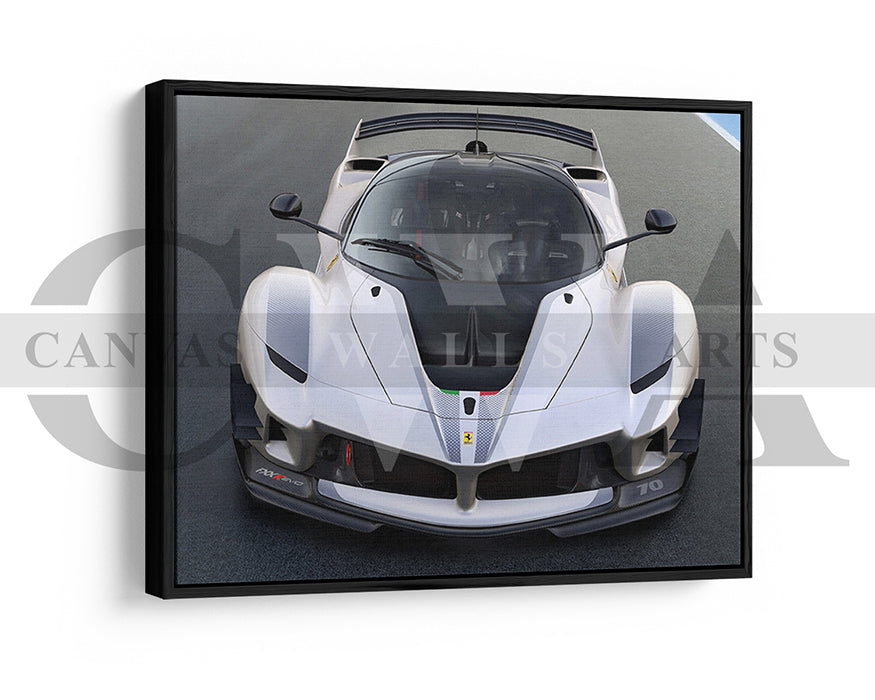 Ferrari FXX K Canvas Wall Art Car Poster Print