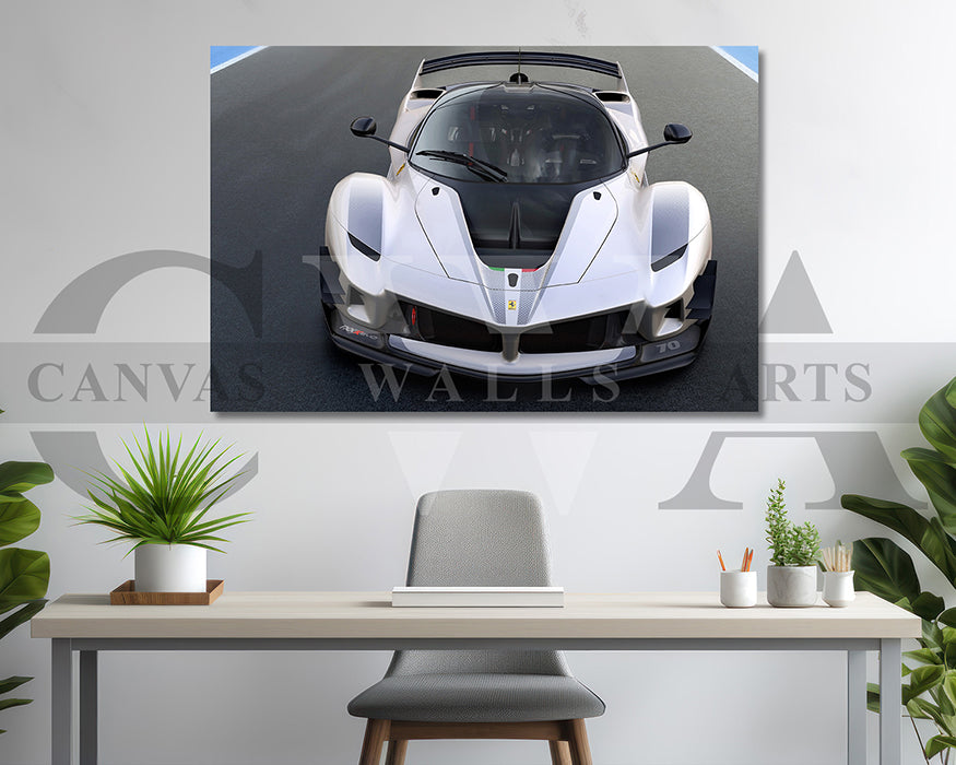 Ferrari FXX K Canvas Wall Art Car Poster Print