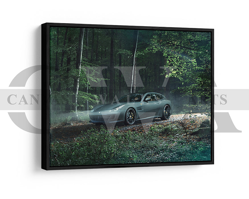 Ferrari GTC4Lusso Novitec Canvas Wall Art Car Poster Prints