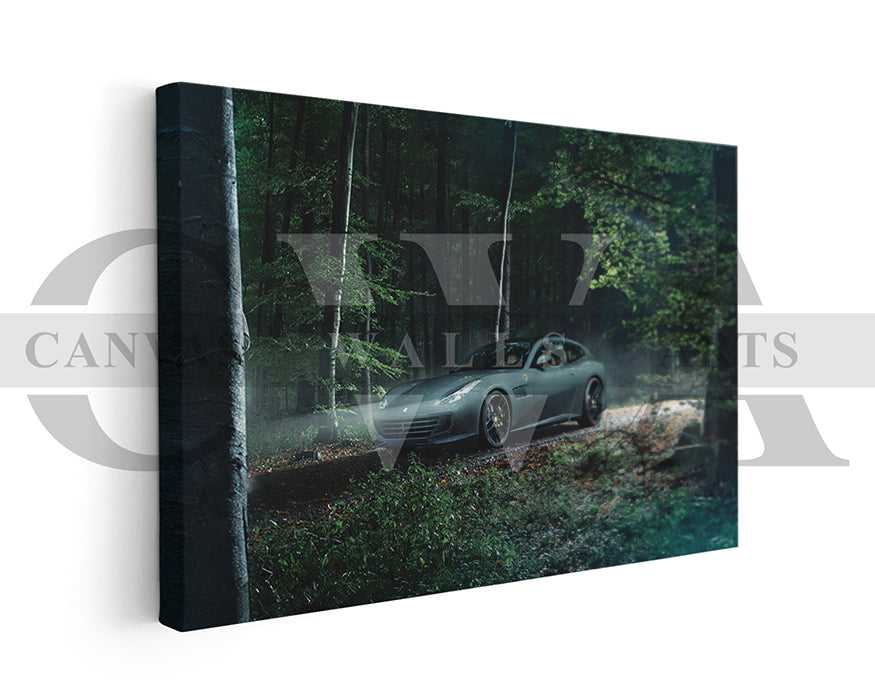 Ferrari GTC4Lusso Novitec Canvas Wall Art Car Poster Prints