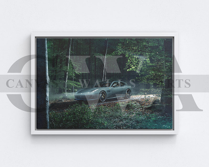 Ferrari GTC4Lusso Novitec Canvas Wall Art Car Poster Prints