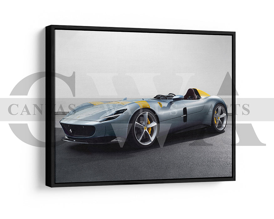 Ferrari Monza SP1 Canvas Wall Art Sports Car Poster Print