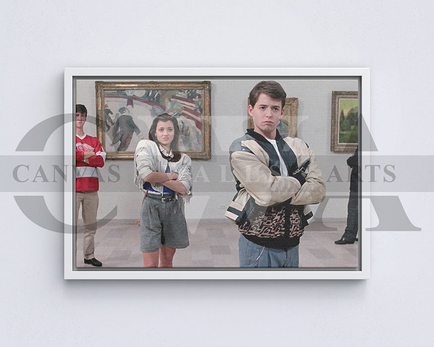 Ferris Bueller's Canvas Wall Art Movie Poster Print