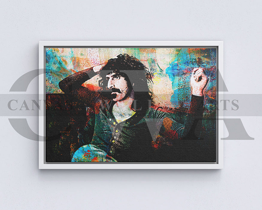 Frank Zappa Canvas Wall Art