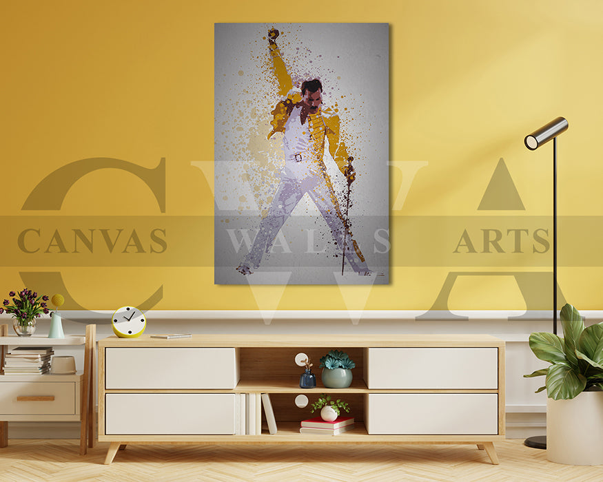 Freddie Mercury Canvas Wall Art