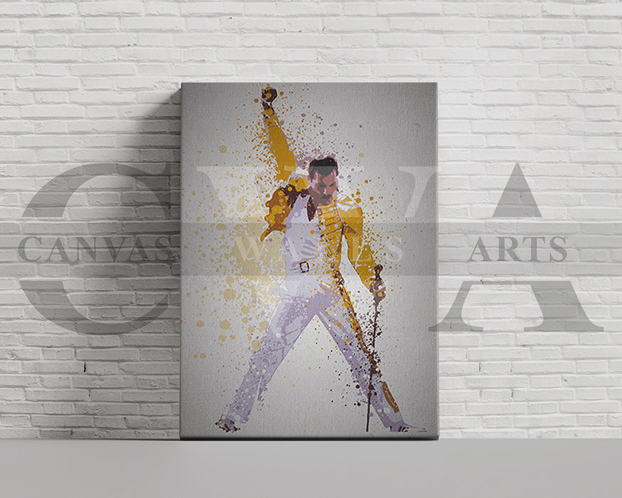 Freddie Mercury Canvas Wall Art