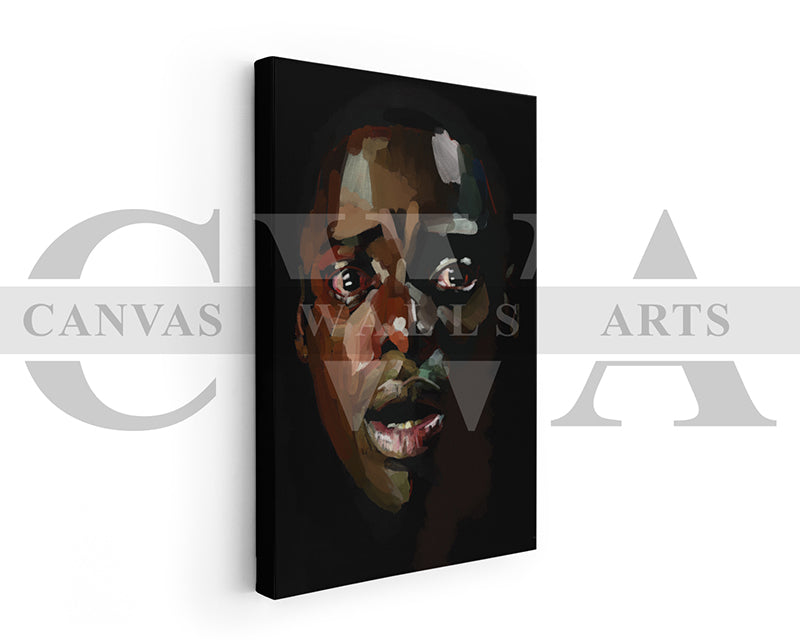 Fright Night Canvas Wall Art Abstract Movie Poster