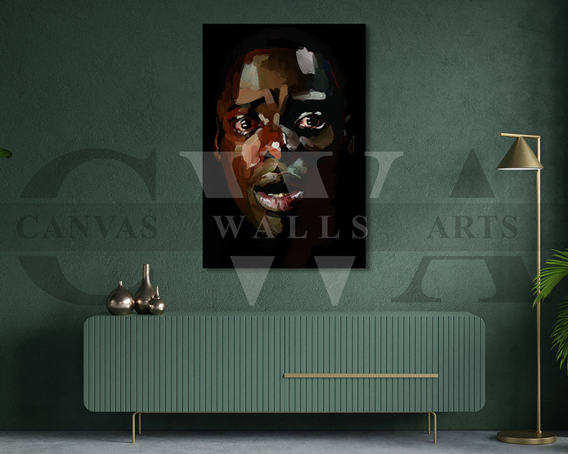 Fright Night Canvas Wall Art Abstract Movie Poster