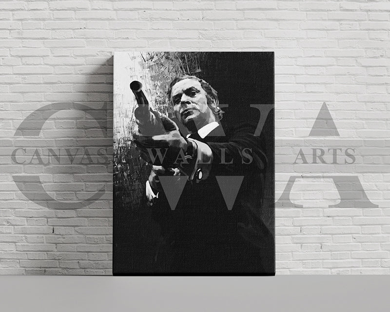 Get Carter Canvas Wall Art Abstract Movie Poster