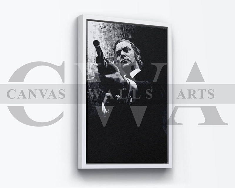 Get Carter Canvas Wall Art Abstract Movie Poster