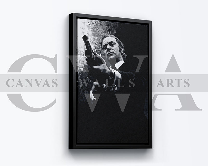 Get Carter Canvas Wall Art Abstract Movie Poster