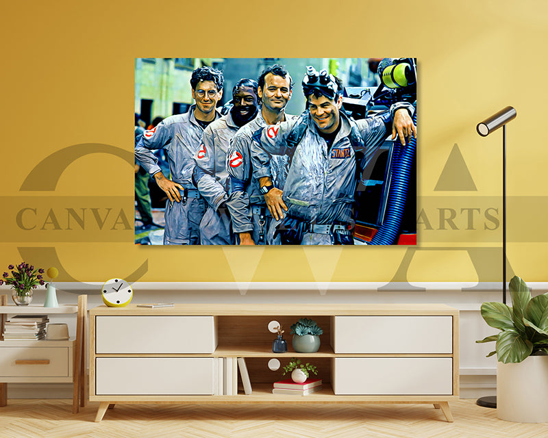 Ghostbusters Canvas Wall Art Oil Painting Movie Poster