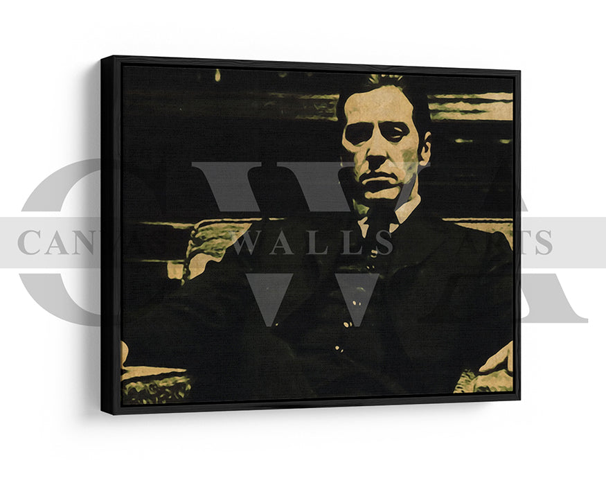 Godfather Canvas Wall Art Movie Poster