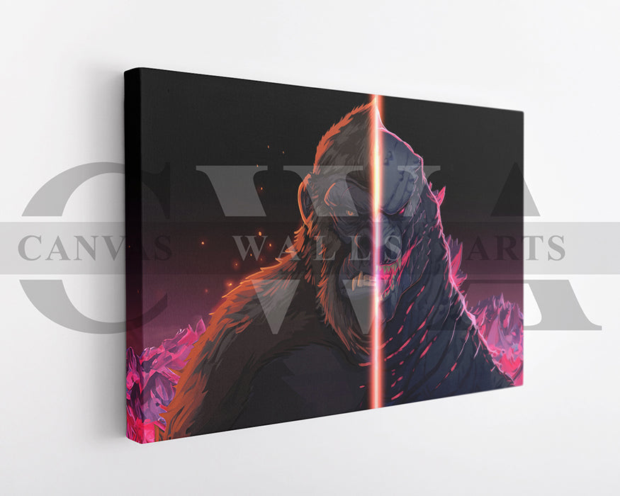 Godzilla x Kong The New Empire Canvas Print